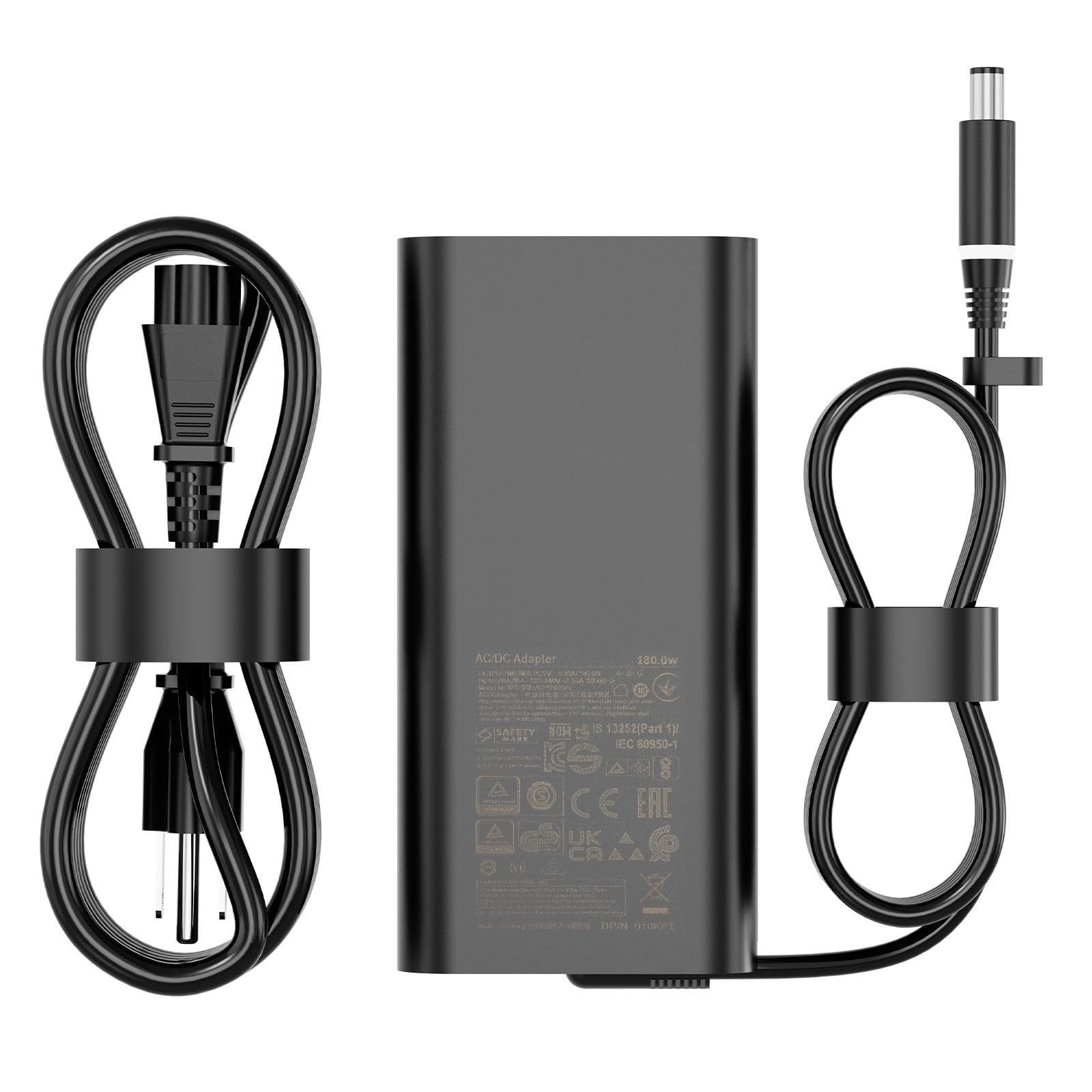180W 9.23A 19.5V LA180PM210 AC Charger [GaN Tech] for Dell G7 15 17 7588 7590...