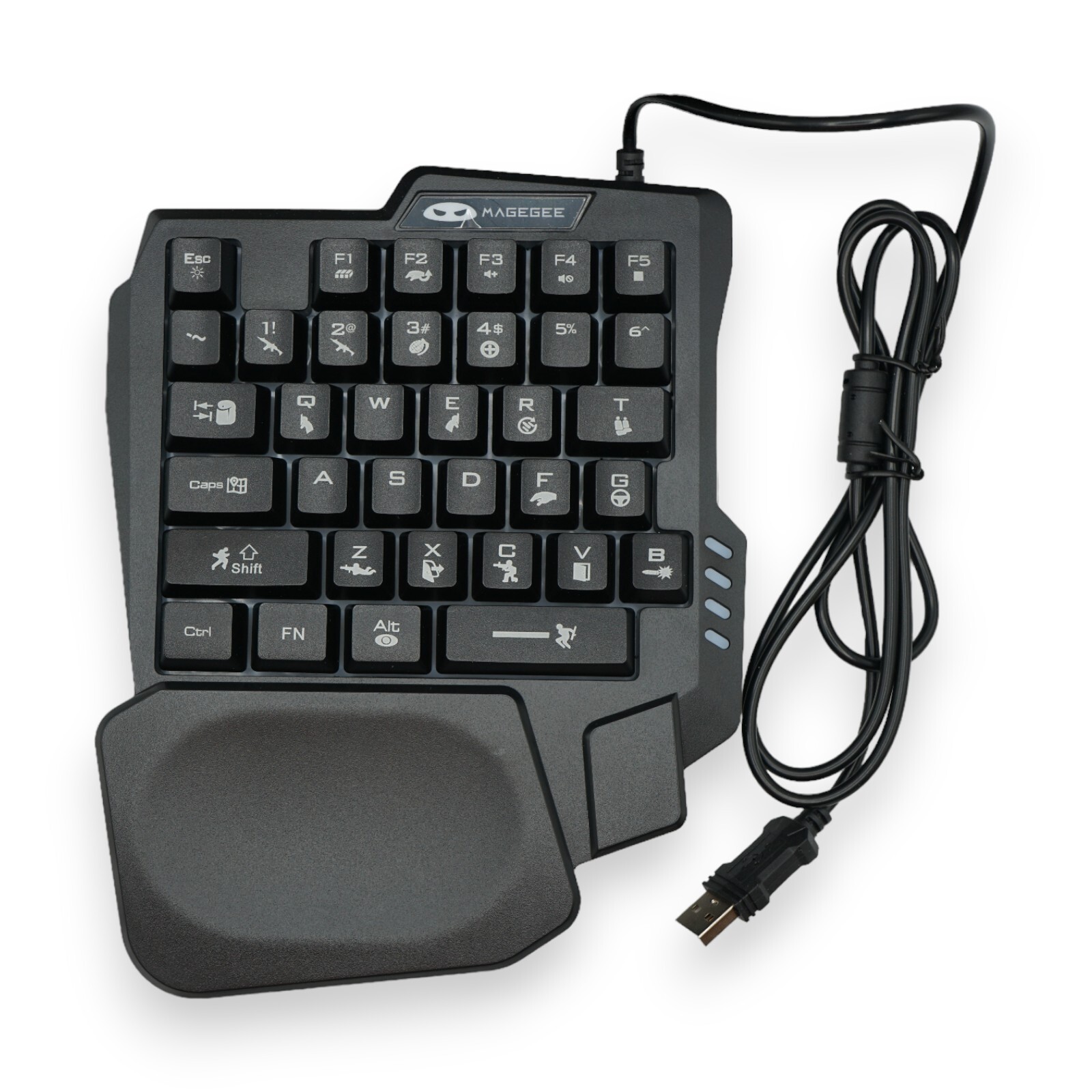 Magegee TS31 Gaming Keyboard USB Wired 35 Keys RGB Led Backlit - New