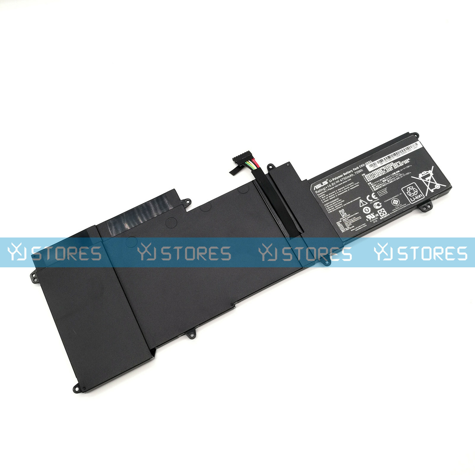 New Genuine C42-UX51 Laptop Battery for Asus Zenbook UX51 UX51VZ UX51VZA U500VZ