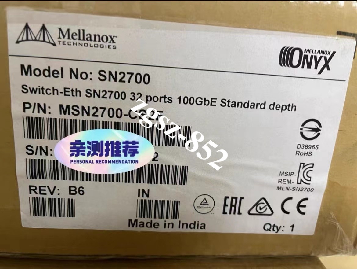 Original SN2700 CS2F MSN2700-CS2F Mellanox switch sn2700 New MSN2700 DHL FEDEX