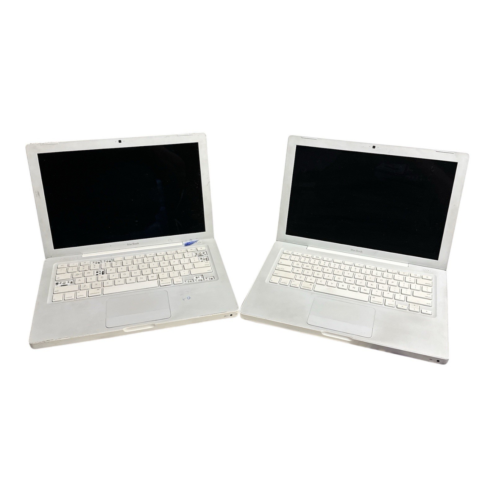 2 Apple Macbook A1181 SOLD AS IS - FOR PARTS ONLY Untested