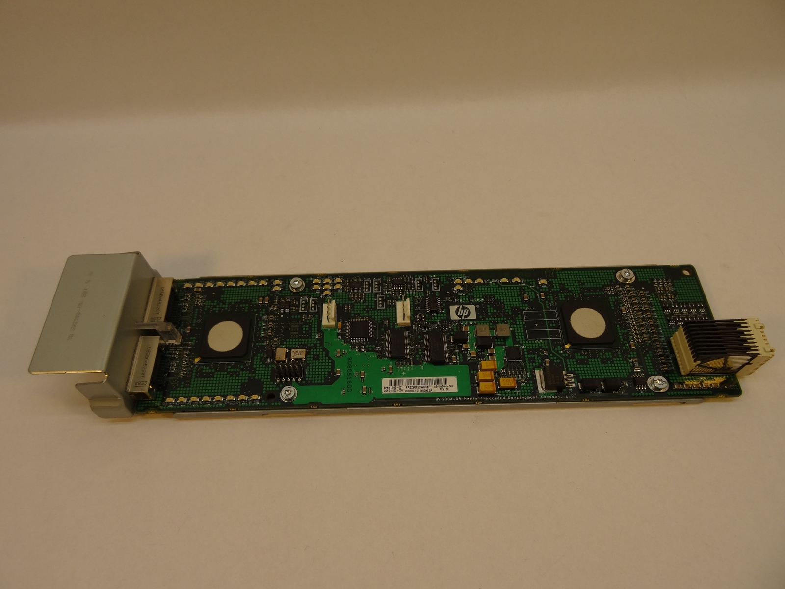 HP 417593-001 SAS I/O MODULE BOARD WITH TRAY FOR MSA50