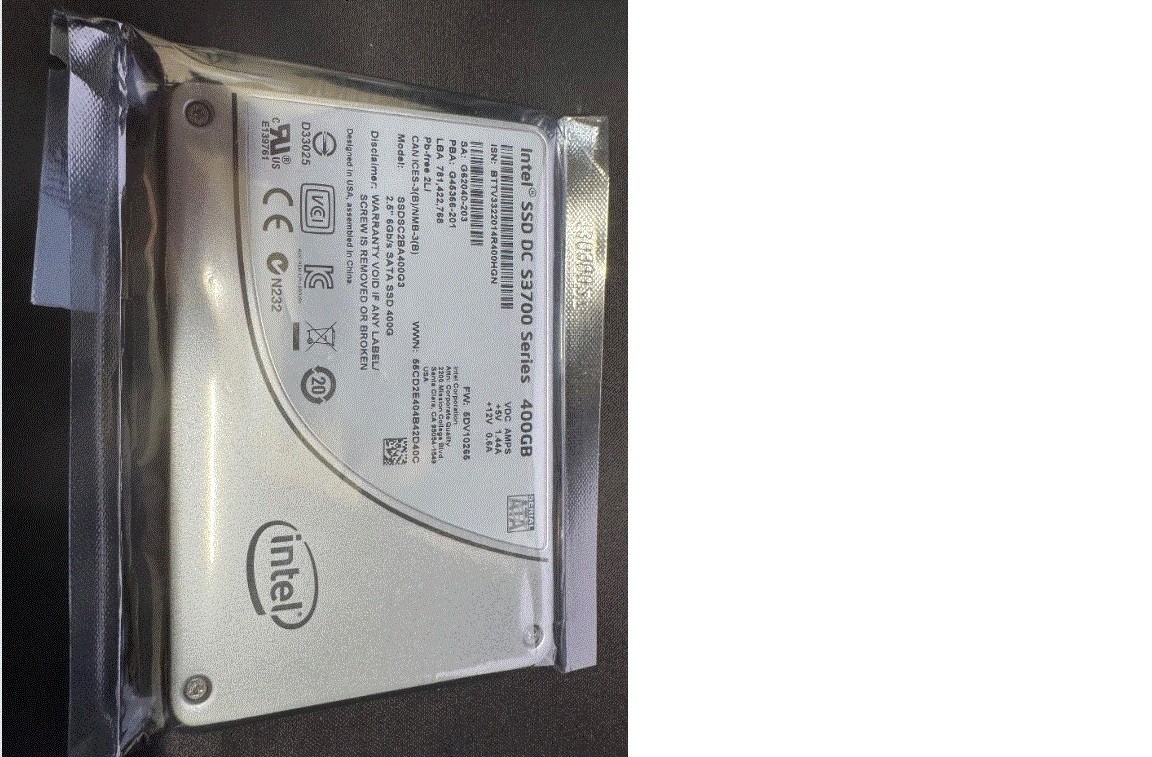 Intel DC S3700 400GB SSDSC2BA400G3 2.5" SATA 6Gb/s Enterprise SSD NEW SEALED MLC