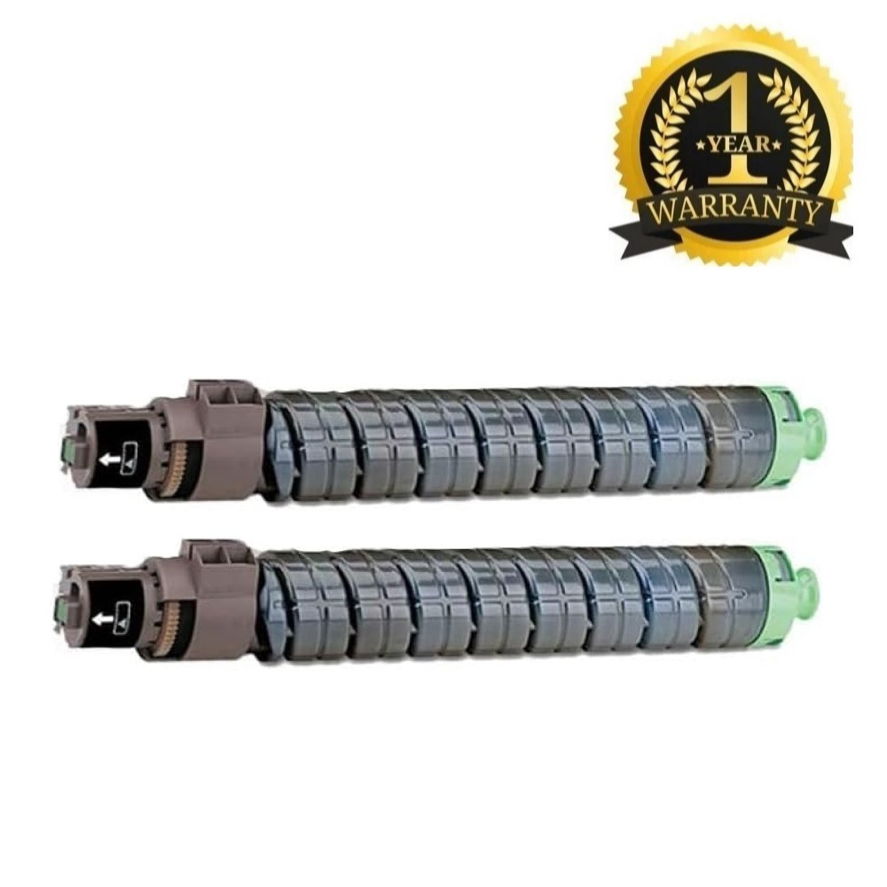 2PK 820000 Black Toner Ctg Compatible for Gestetner (820000) C7640ND