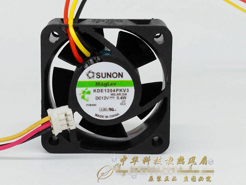 1pcs  SUNON KDE1204PKV3 MS.AR.GN 4CM 12V 0.4W 4020 silent fan