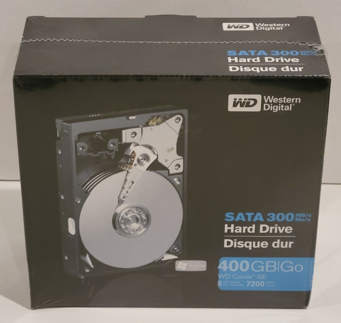 NEW Western Digital WD Caviar SE16 400GB SATA Hard Drive 7200 rpm