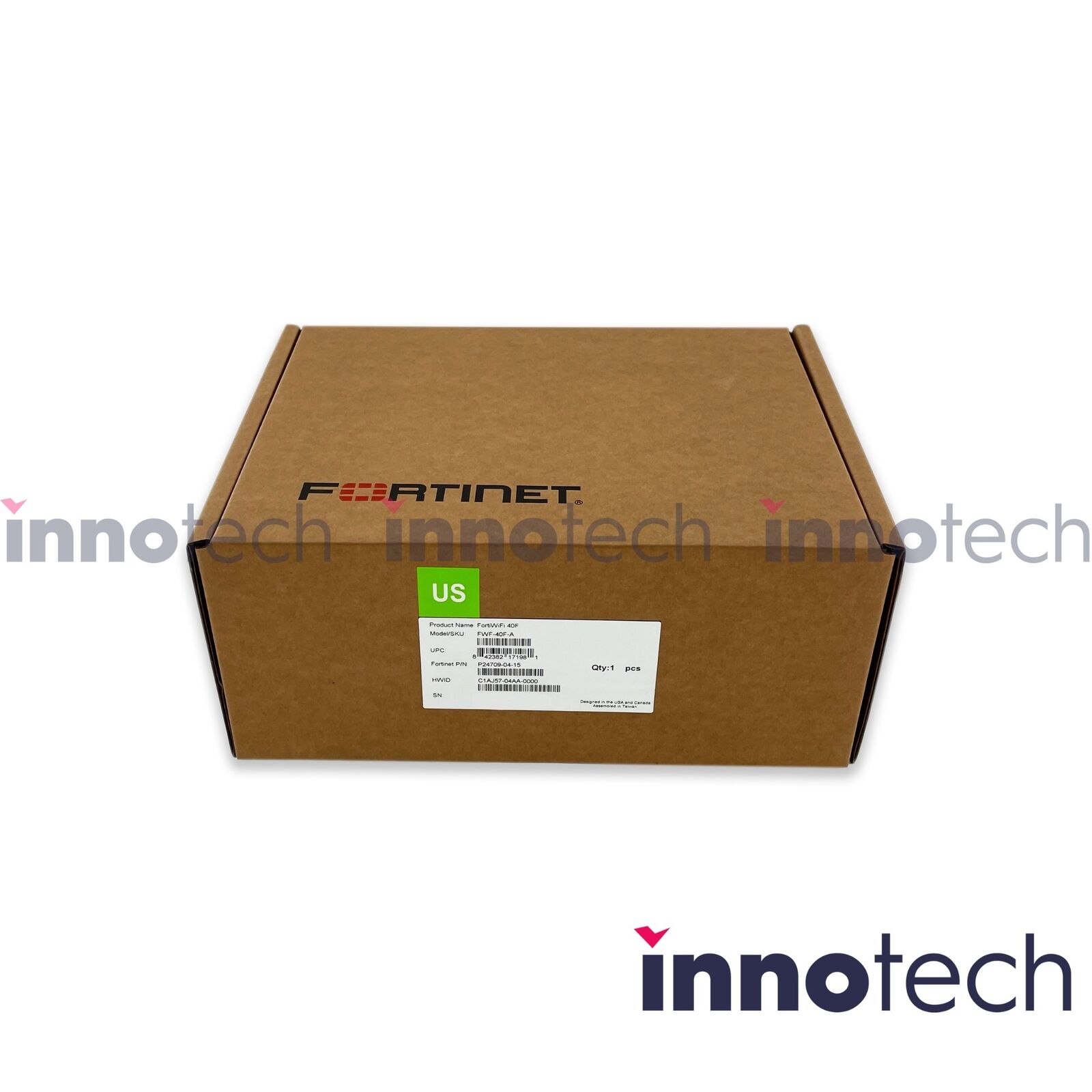 Fortinet FWF-40F-A FortiWiFi-40F Network Security Appliance New Sealed