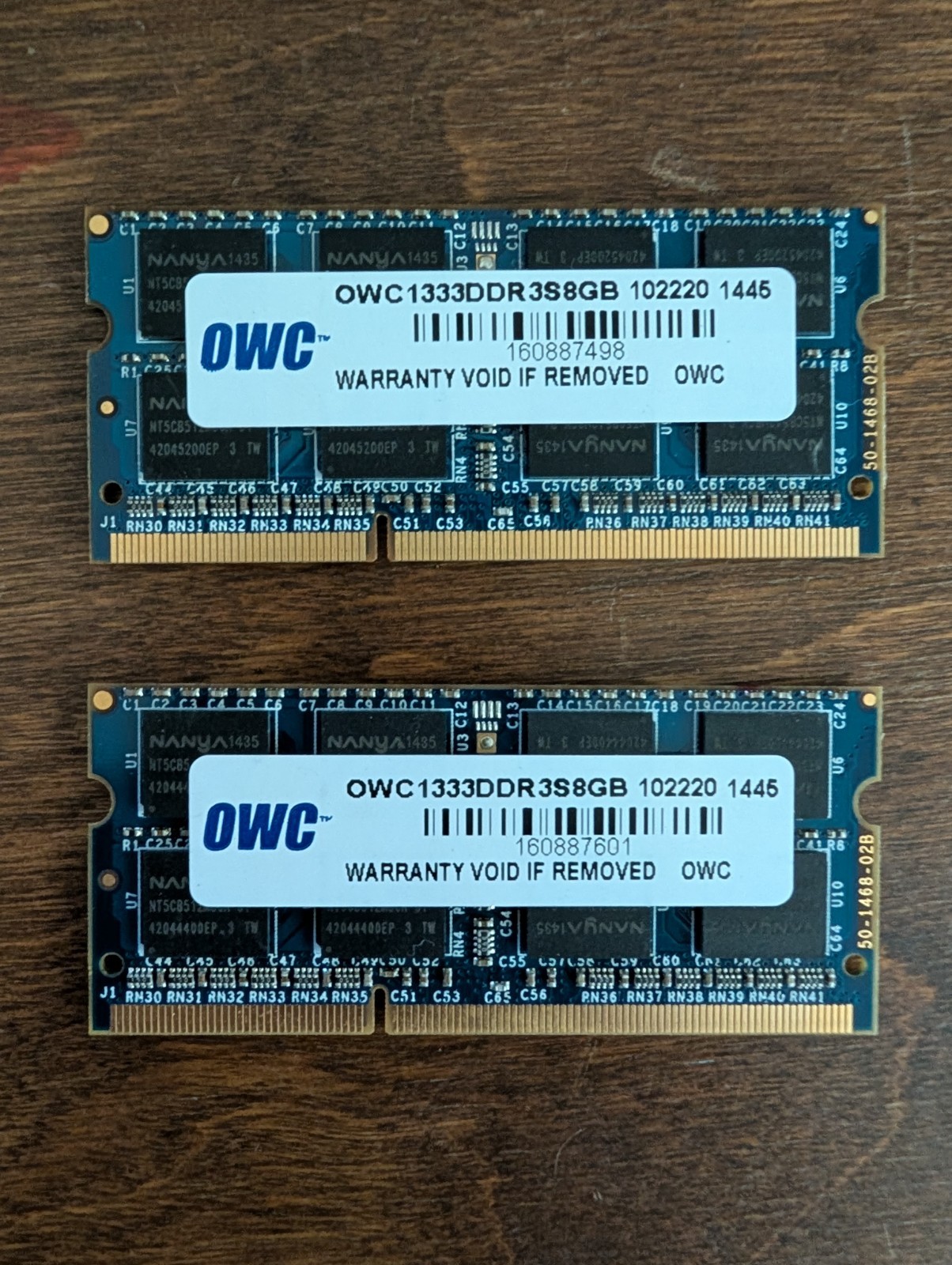 16GB OWC DDR3 1333MHz Laptop RAM Kit (2x8GB) PC3-10600 SO-DIMM OWC1333DDR3S8GB