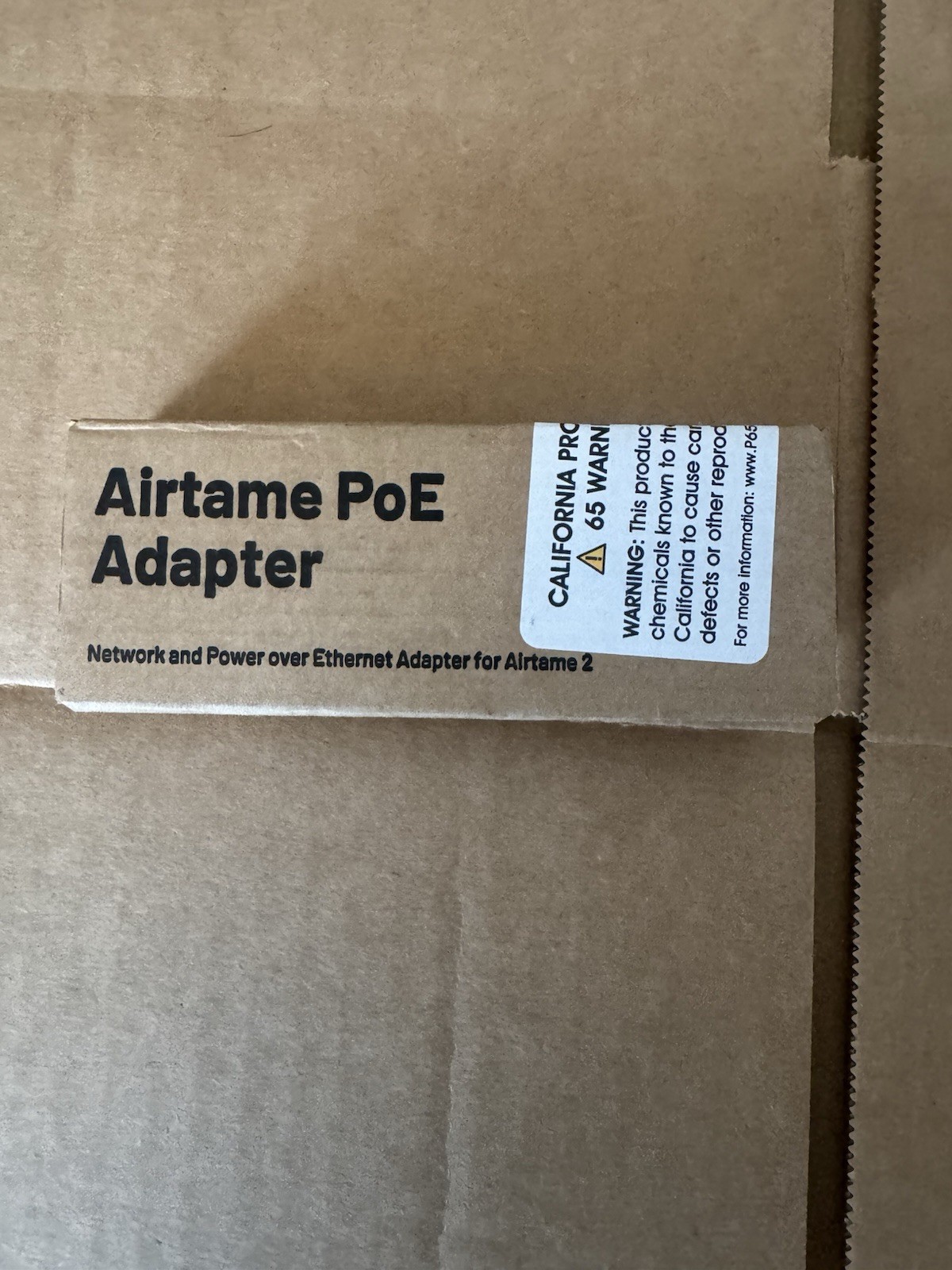 NEW IN BOX AIRTAME PoE Adapter Network and Power Adaptor AT-POE  🚚