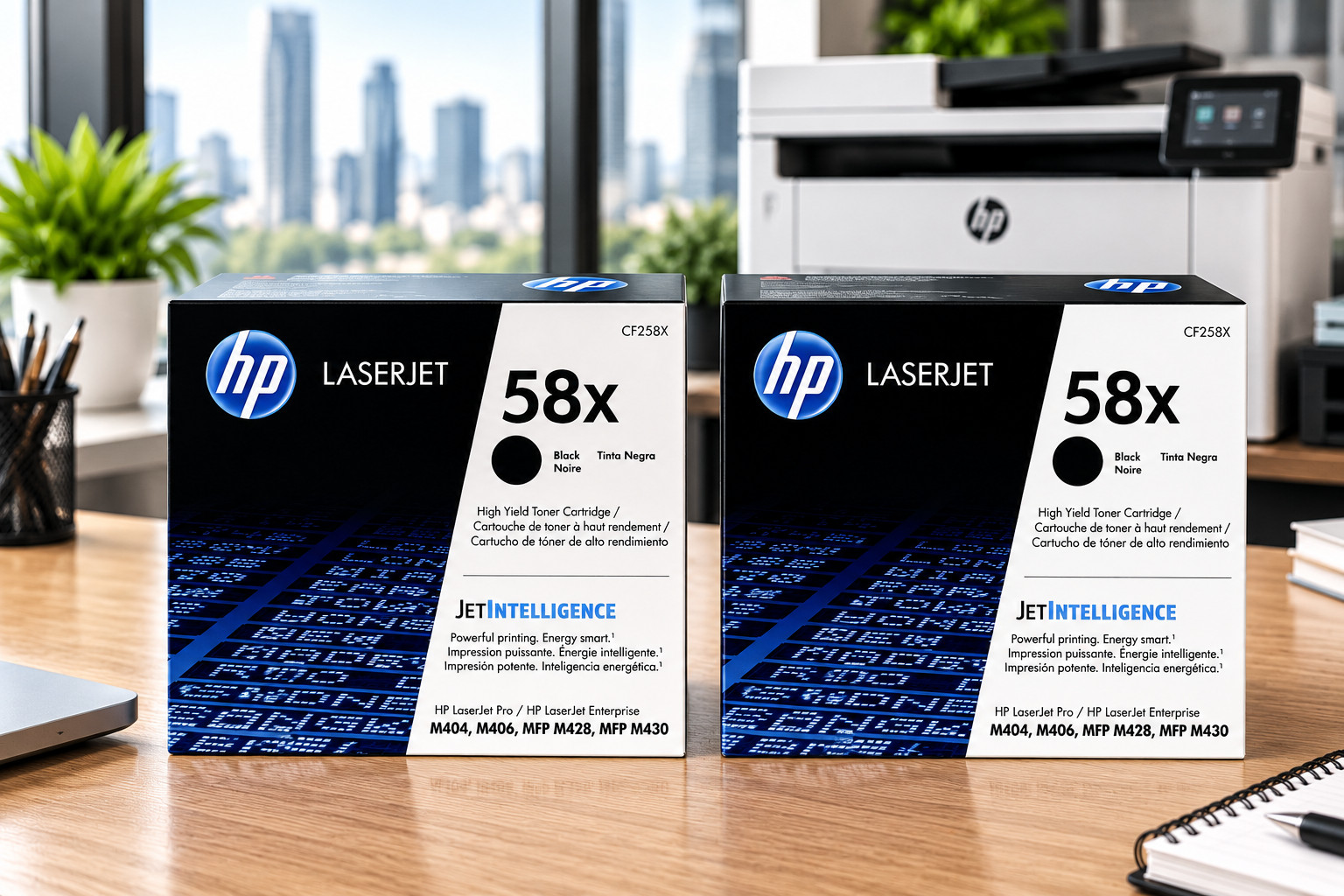 ✅ HP 58X Black High Yield Toner for M404 M406 M428 M430 (CF258X) FAST SHIP / 2 X