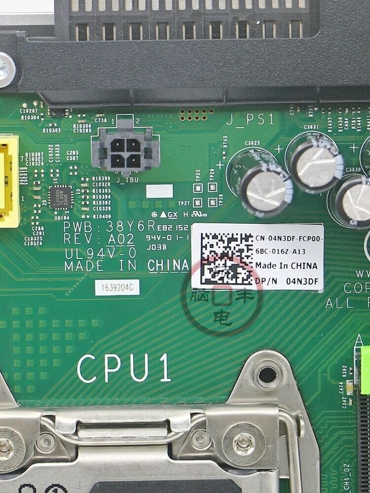 For DELL PowerEdge R730 04N3DF motherboard LGA2011 DDR4 1TB VGA E-ATX Tested OK