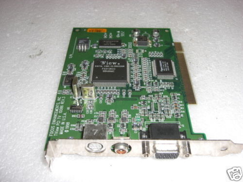 Focus Enhancements 10086 TView PCI TV Card VGA S-Video