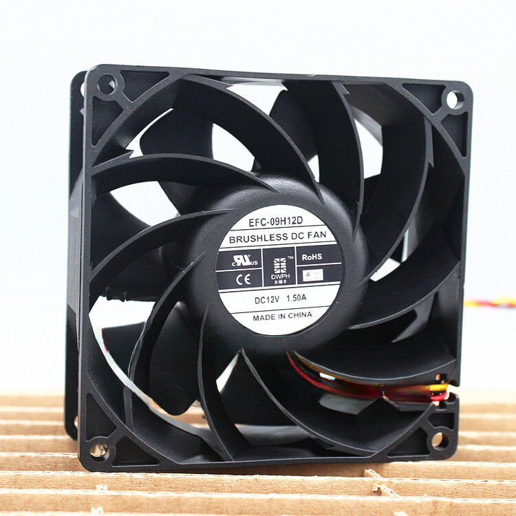 1pcs DWPH EFC-09H12H New DC 12V 1.50A cooling fan EFC-09H12H