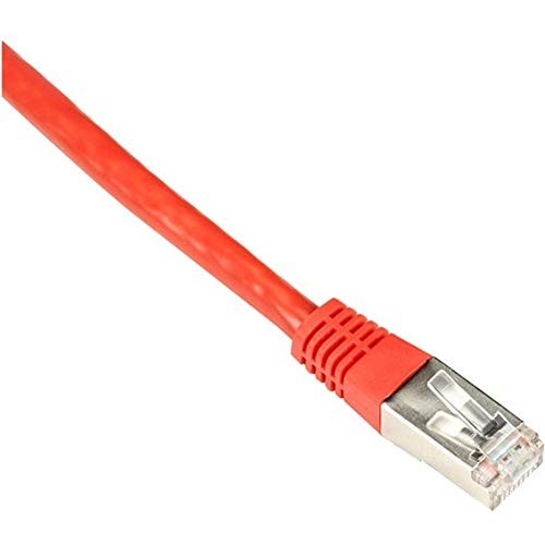 Black Box EVNSL0272RD0003 Cat6 250-MHz Shielded Cable 3-ft Red