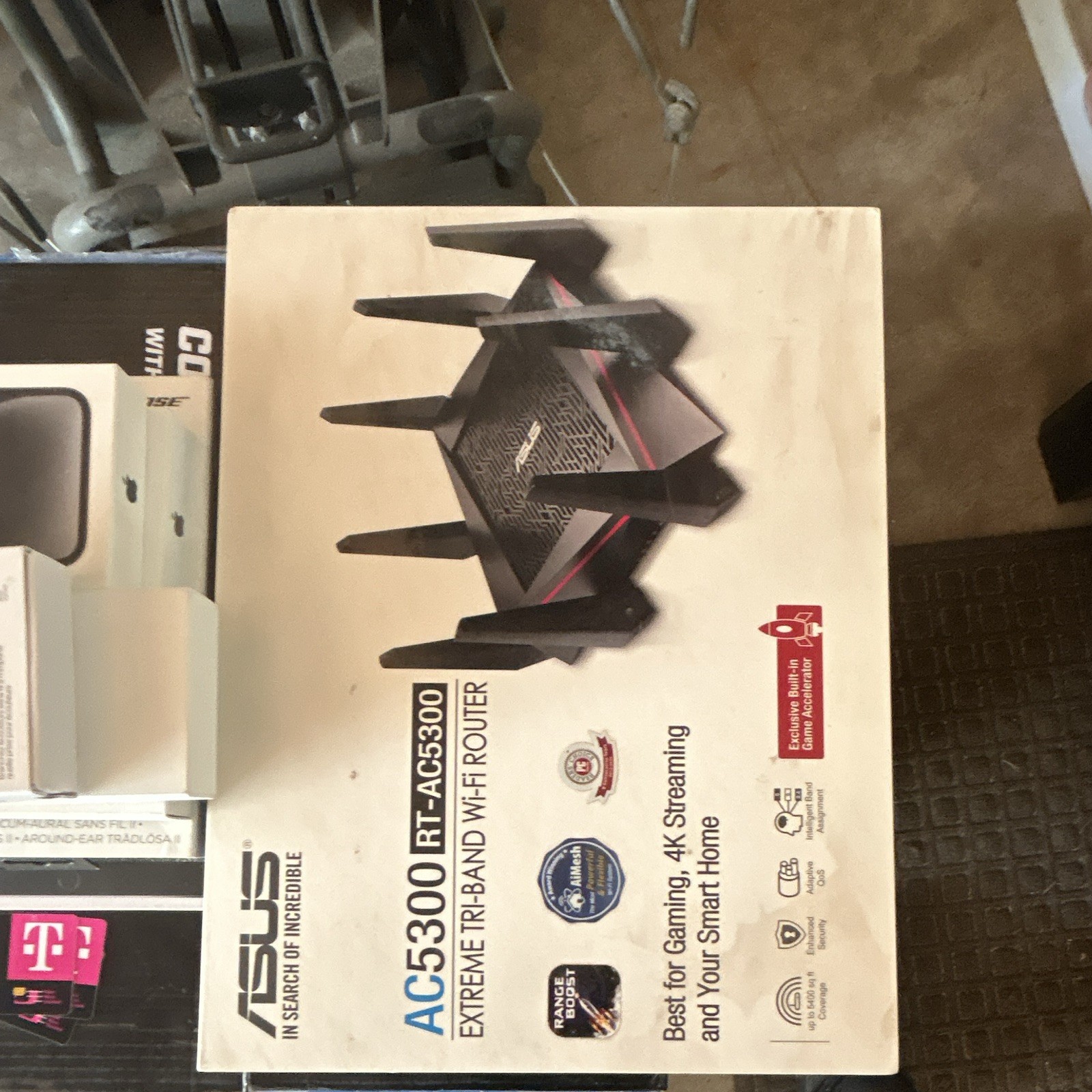 ASUS RT-AC5300 Tri-Band AC5300 Wi-Fi 802.11ac Gaming Router 4 LAN