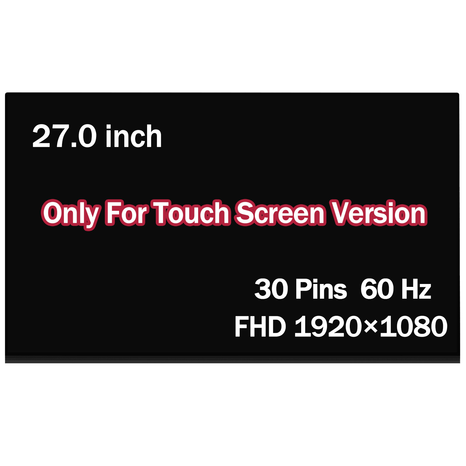 New 27.0" For HP AIO 27-D 27-dp0167c Touch LCD Screen Replacement Display FHD