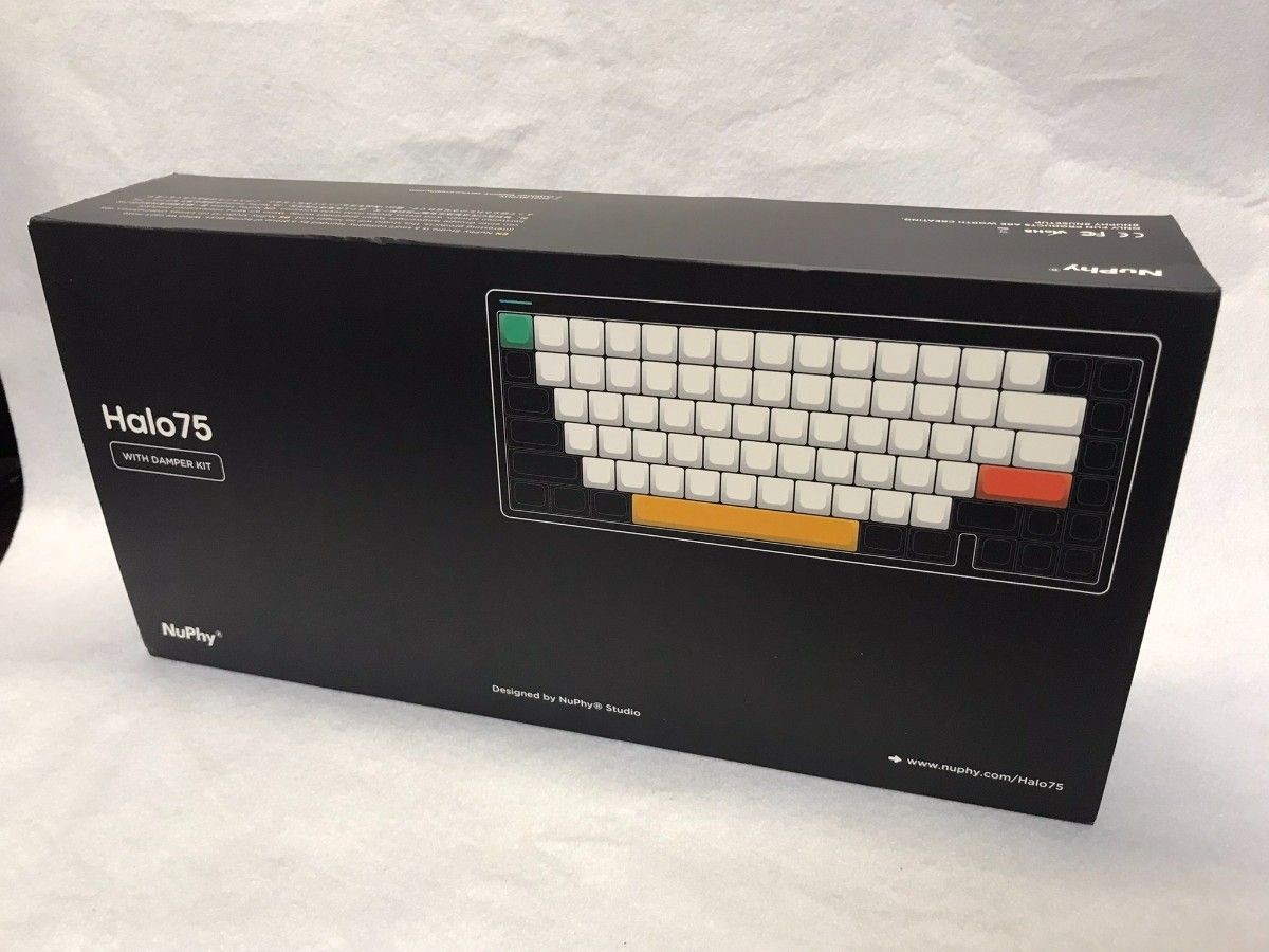 Nuphy Air75 V1 US Layout Red Switch Mechanical Gaming Keyboard Wired in box