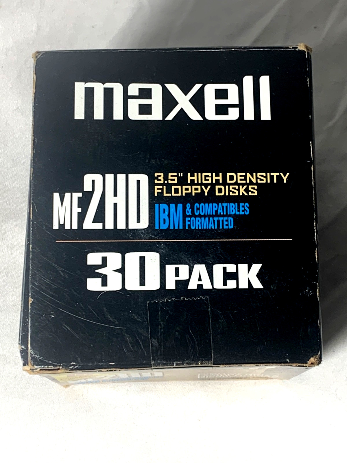 Maxell MF2HD 3.5in Floppy Disks 1.44MB High Density IBM Formatted 30 Box