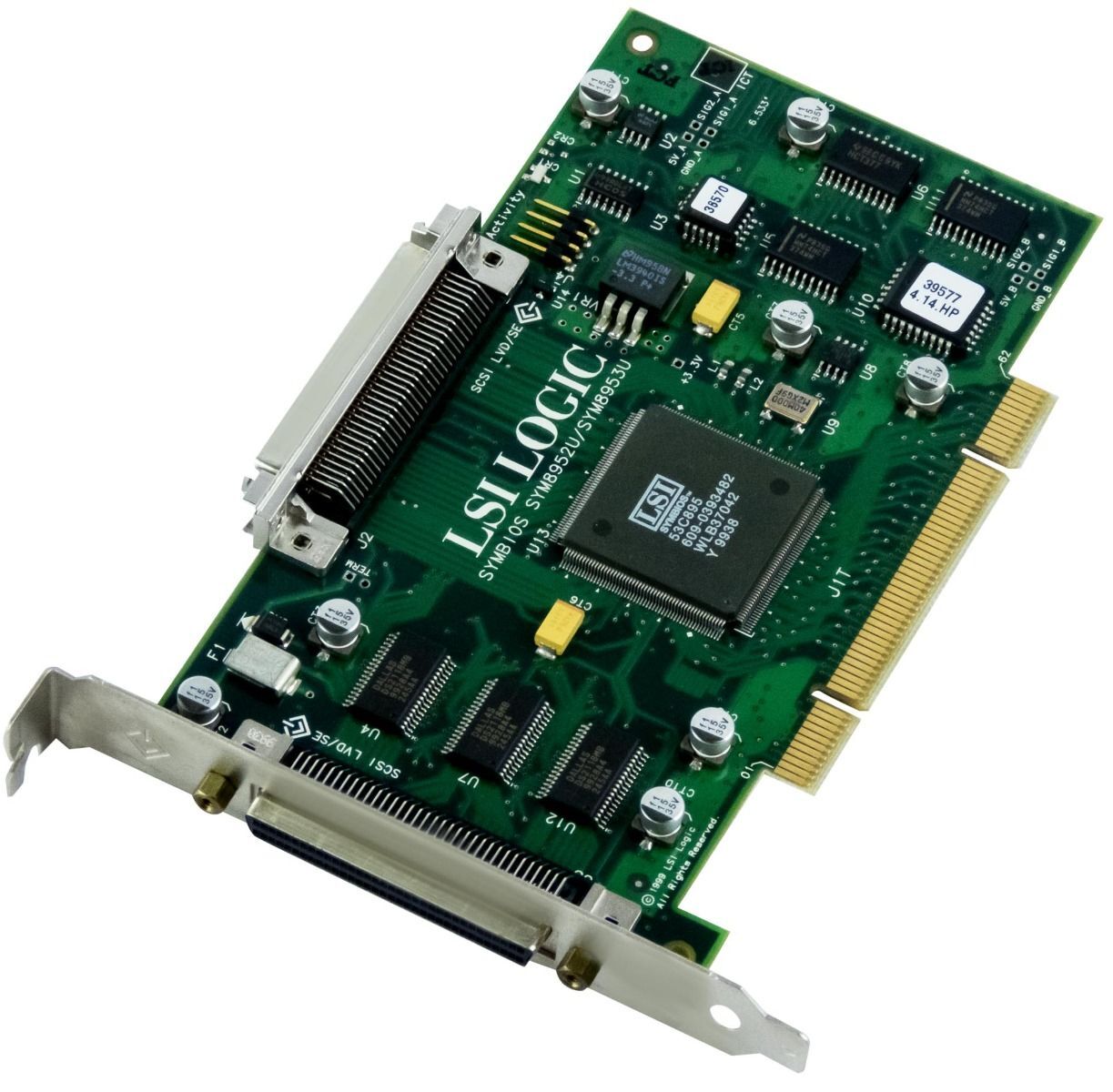 RAID CONTROLLER CARD HP HP 5064-7466 SYM8952U/SYM8953U SCSI PCI 80MB/s