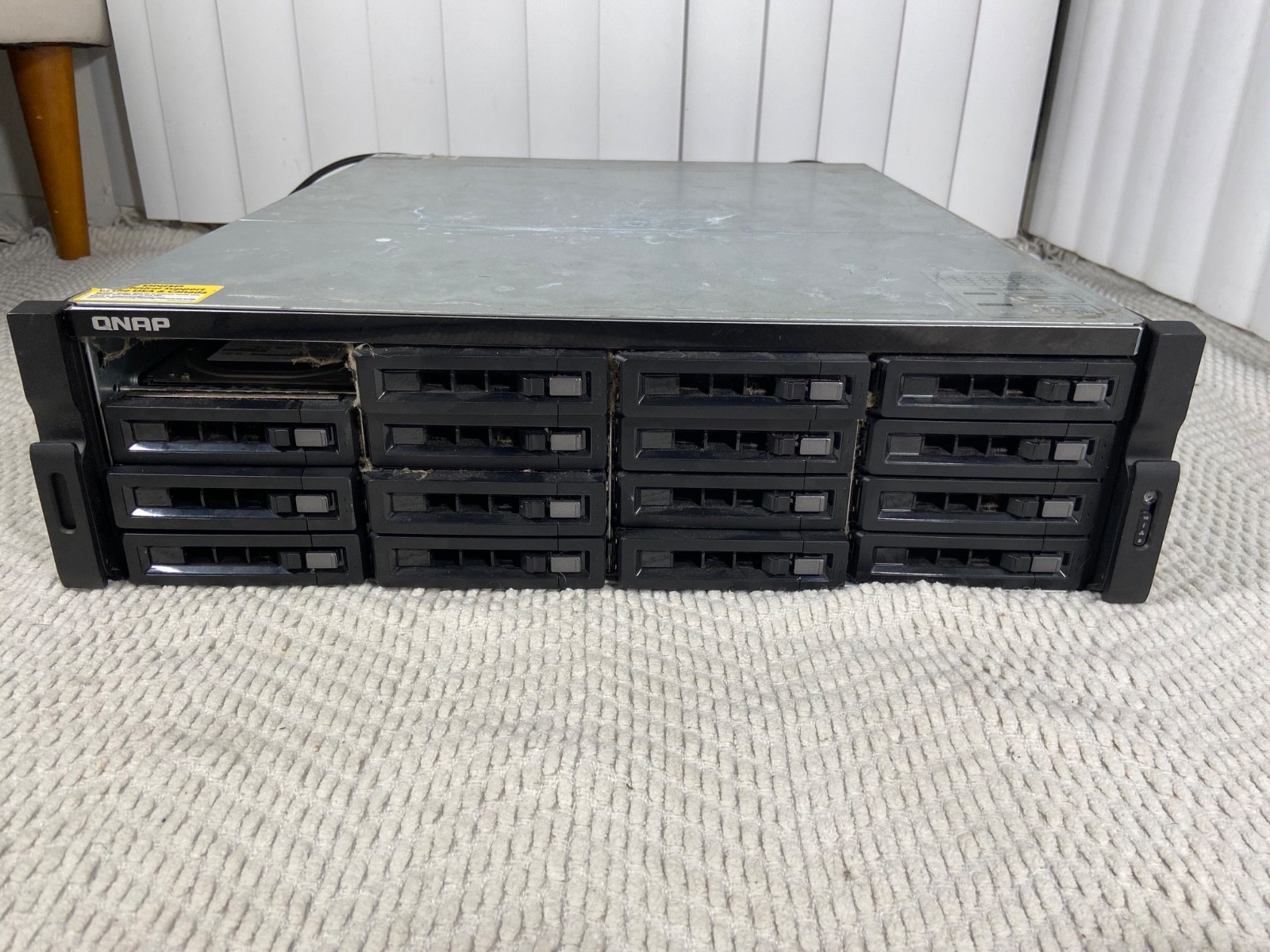 TS-EC1679U-RP QNAP 16 Bay NAS w/ 16x 4tb drive holder