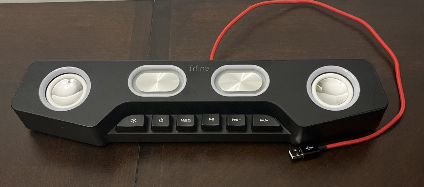 Fifine PC Speaker for Desktop Bluetooth Computer Wireless Gaming - Working