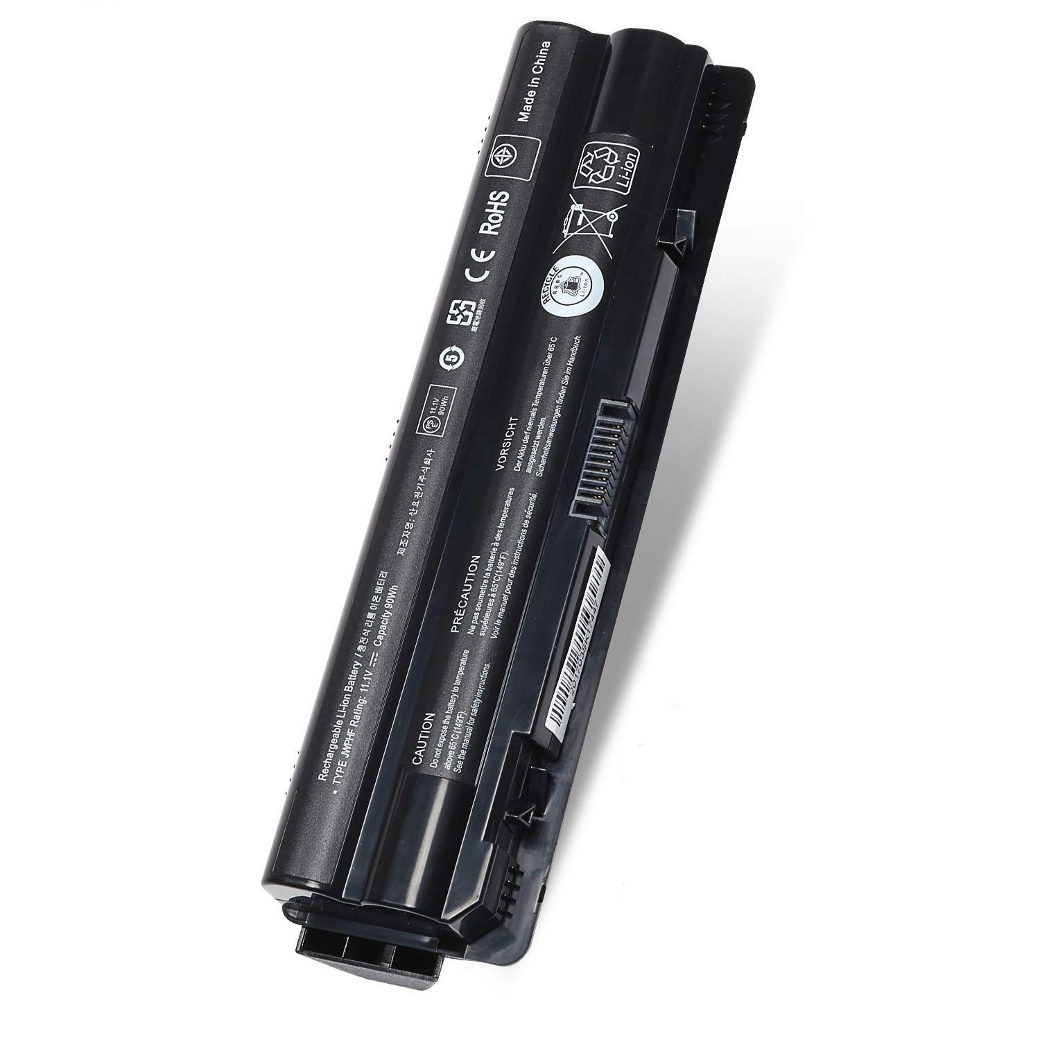 High-Capacity Laptop Battery for Dell XPS 17, 14, 15 - 11.1V 90WH, 12-Mo Warrant