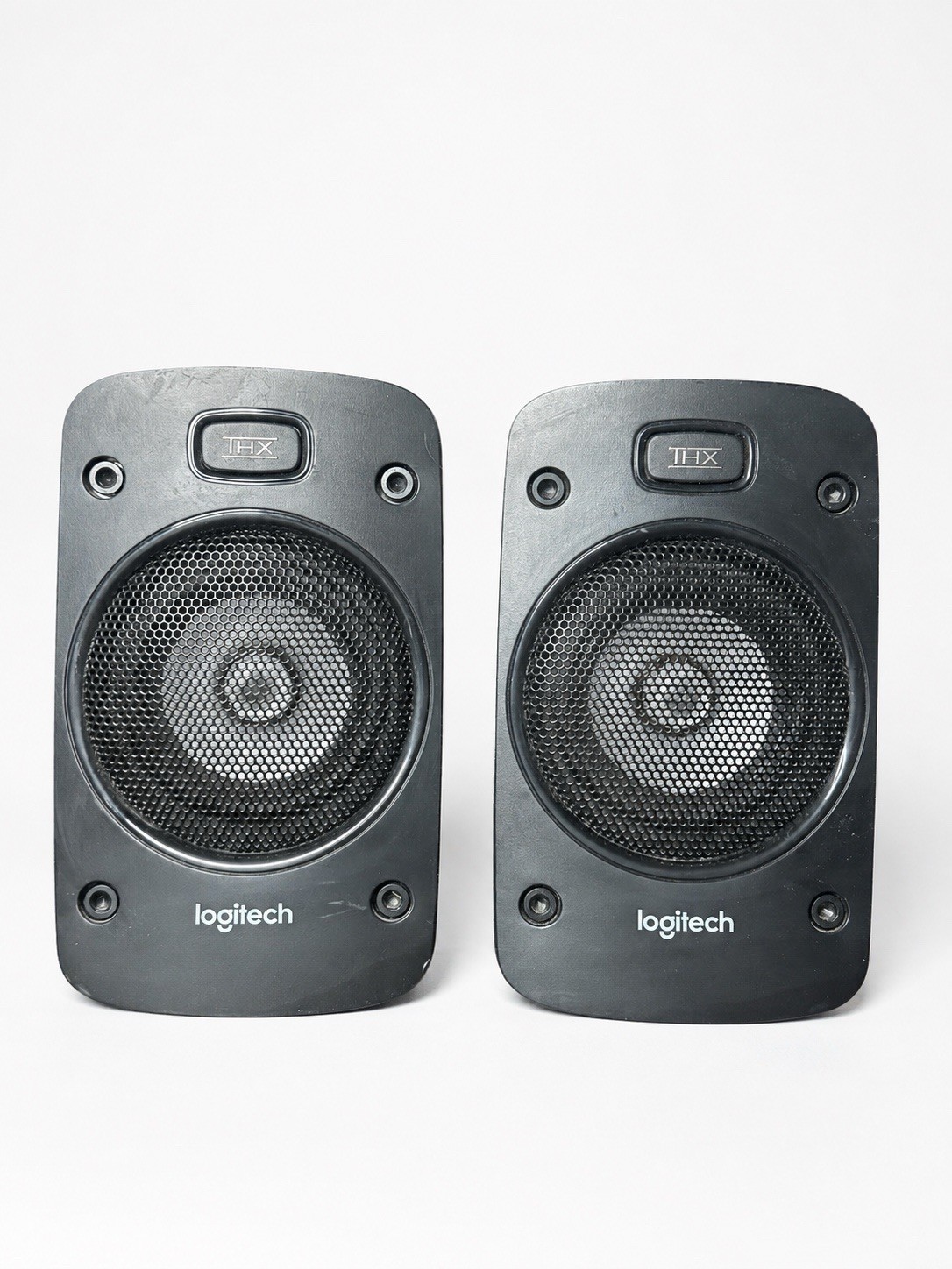 Logitech Z906 Satellite Speakers Pair OEM Replacement Wired Front Rear THX Black
