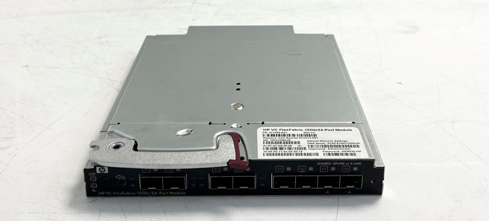 571956-B21 HPE Virtual Connect FlexFabric 10Gb/24-port Module