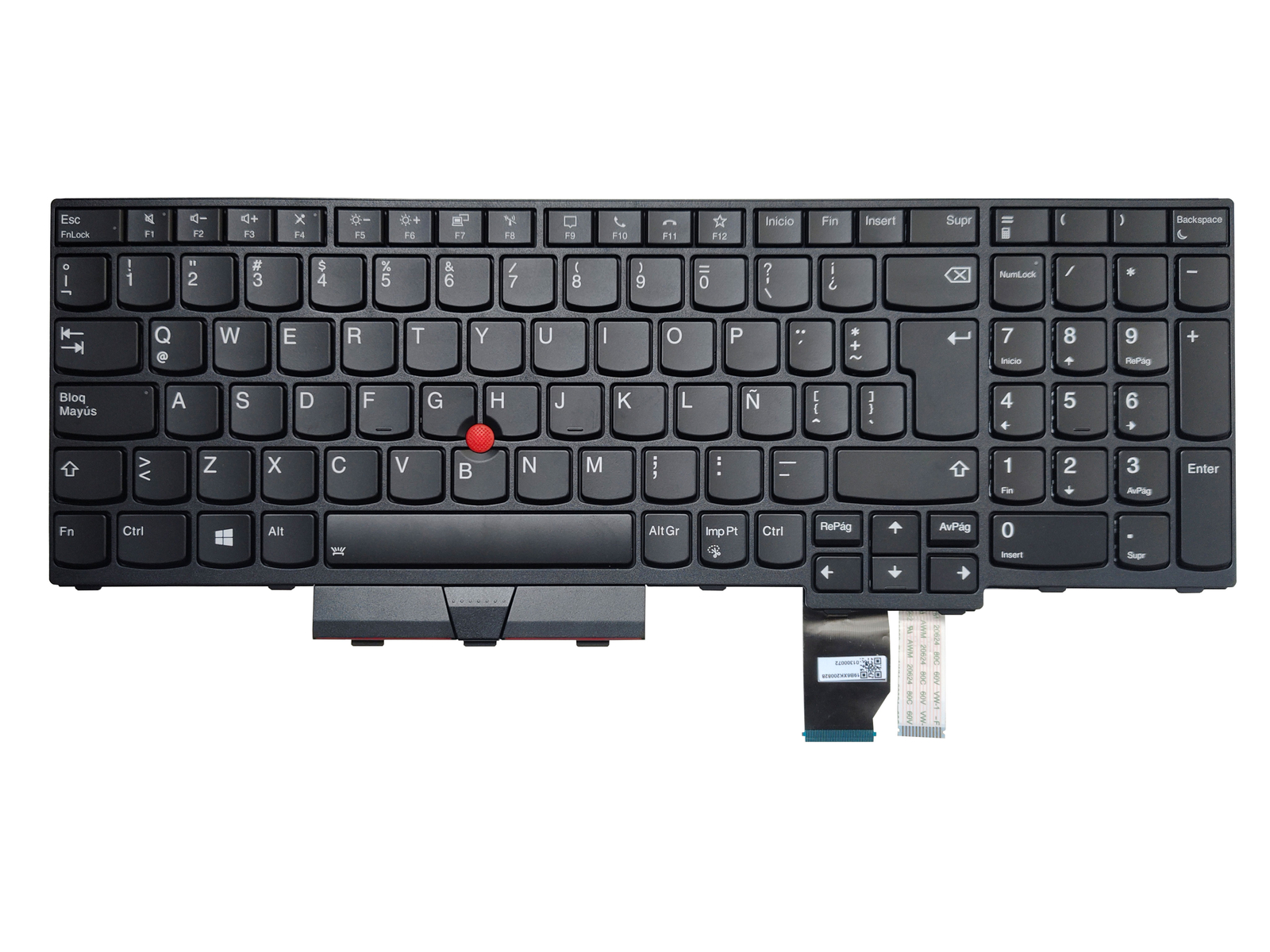 Latin Spanish Keyboard FOR Lenovo Thinkpad P15 Gen 1,P17 Gen 1,T15G Gen 1 NEW