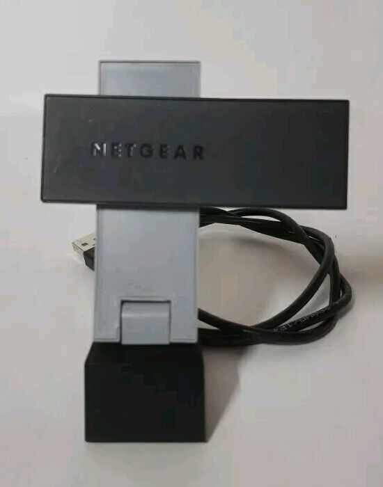 NETGEAR (A6200) AC1200 DUAL BAND GIGABIT WIFI USB ADAPTER + DESKTOP DOCK/CRADLE