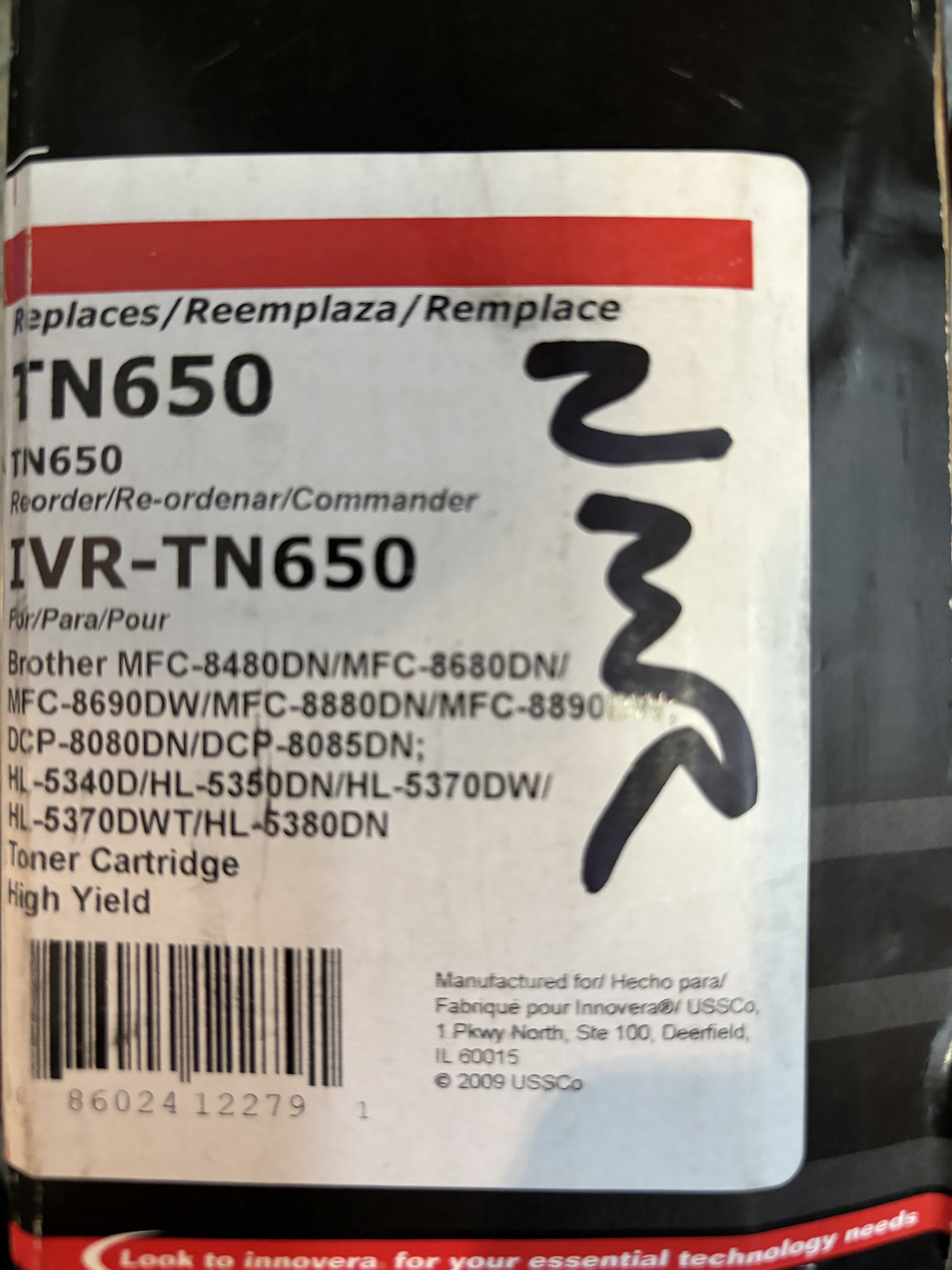 Innovera TN650 IVR-TN650