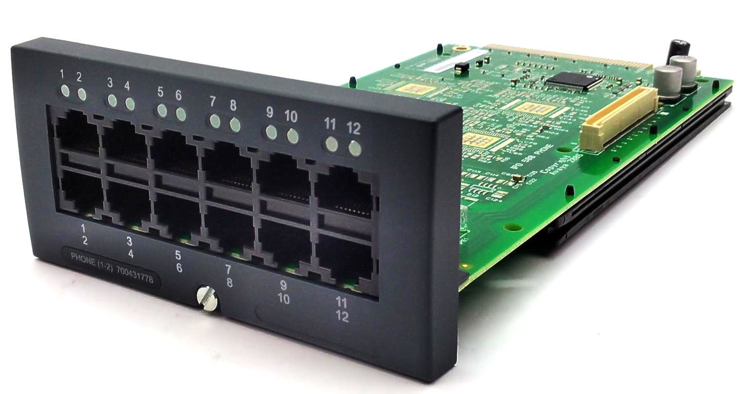 Avaya 500 IP Phone 2 System IP500 Extension Base Module Card 700431778 Genuine
