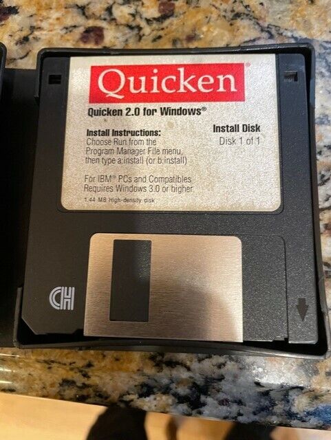 Quicken 2.0 for Windows 3.5\