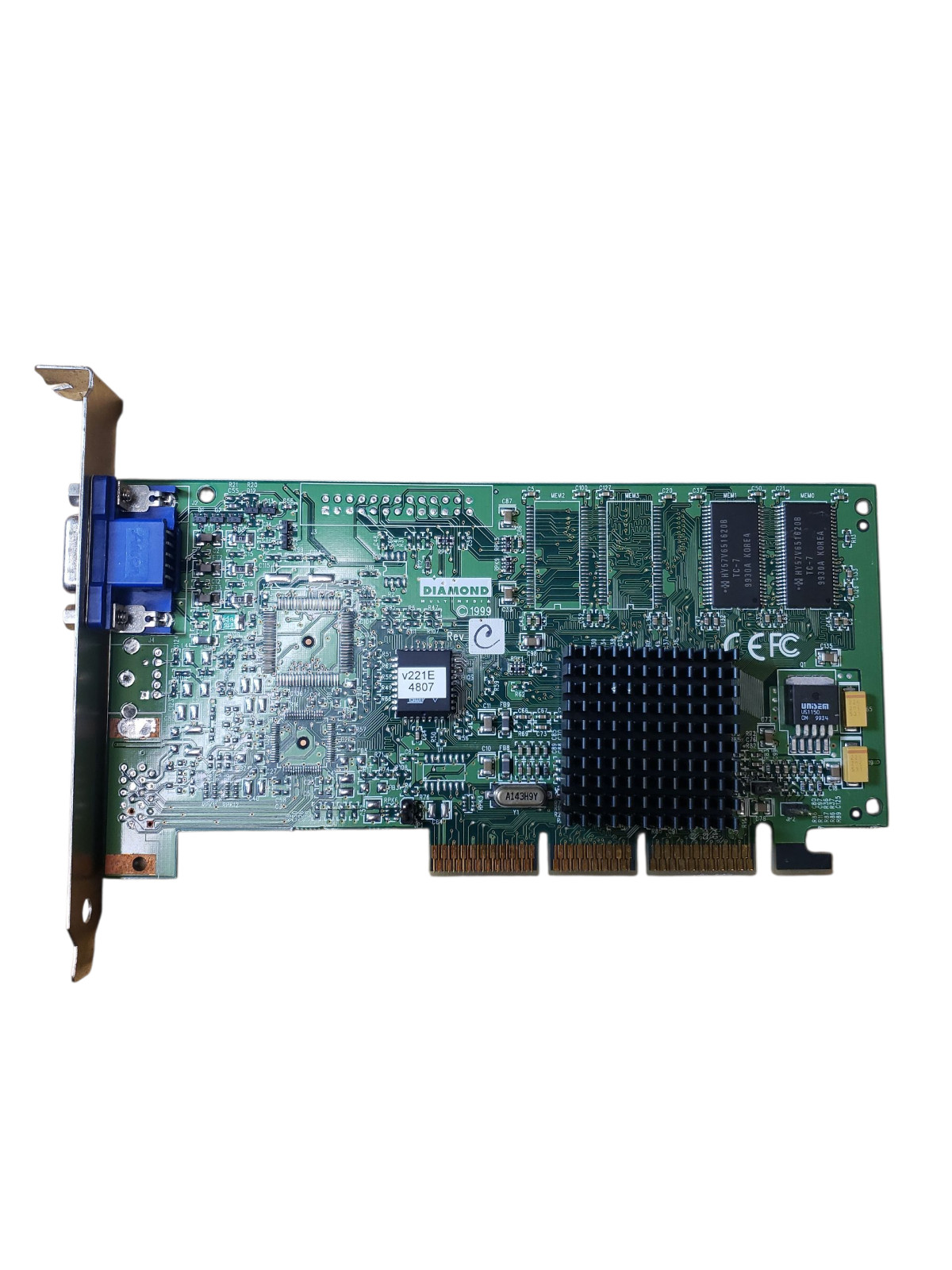 Diamond A90 Speedster 16 MB AGP Graphics Card- 28020100-002 Tested Working