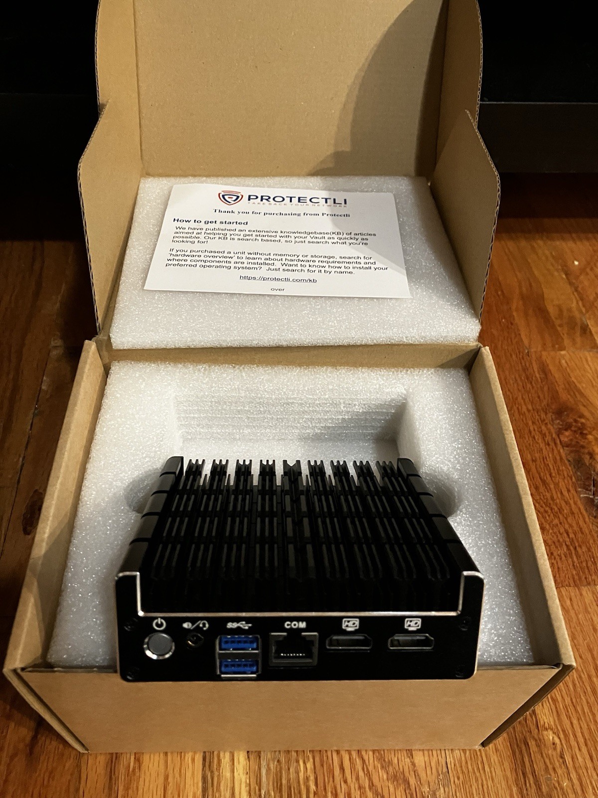Protectli FW4B Mini PC Firewall 4 Port - *PLUS BONUS* Protectli UPS