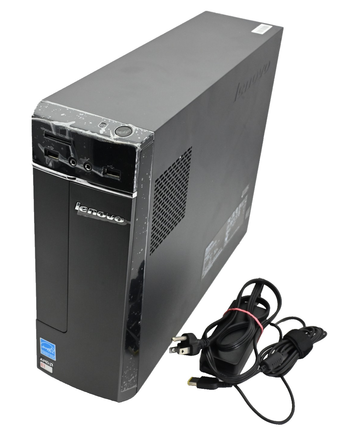 LENOVO H30-05 PC MiniTower AMD E1-6010, 8GB RAM, 150GB SSD, DVD, WiFi, Win10