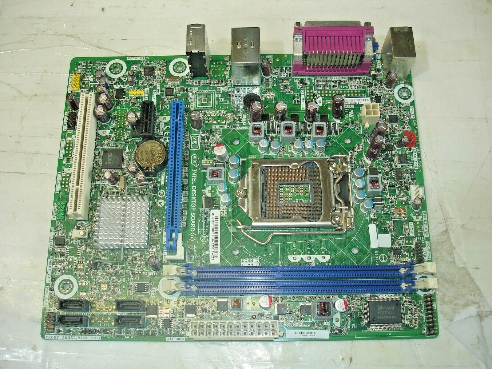 INTEL DH61WW G23116-202 MOTHERBOARD