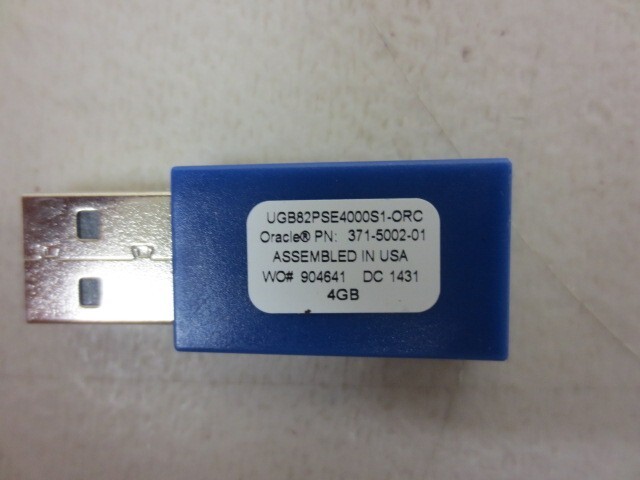 Sun Oracle UGB82PSE400S1-ORC 4GB Flash Oracle 371-5002-01