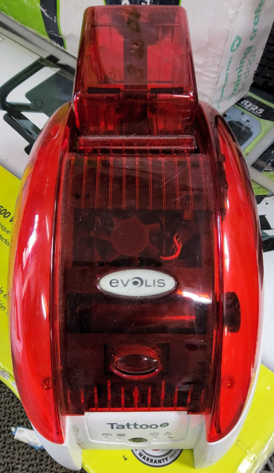 Evolis Tattoo 2 ID Card Printer System - NO POWER SUPPLY