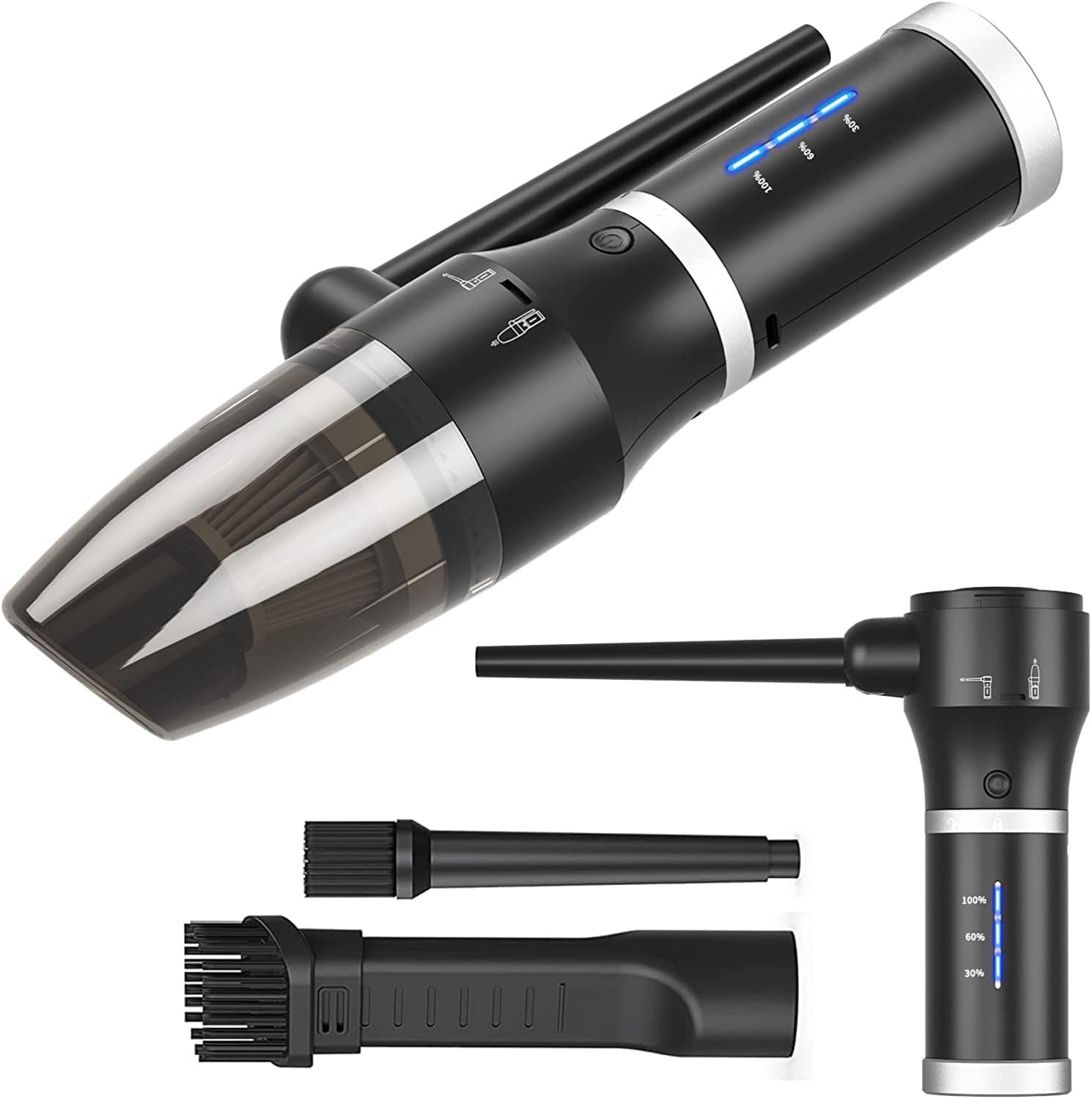 Compressed Air Dusters and Vacuum Cleaners, 77000 RPM Cordless Air Duster