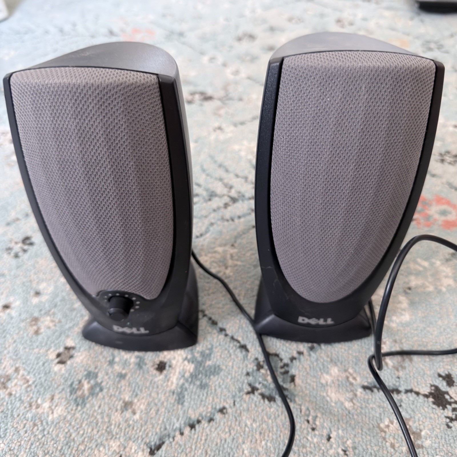 Dell A215 2.0 PC Speakers Set No Power Cord