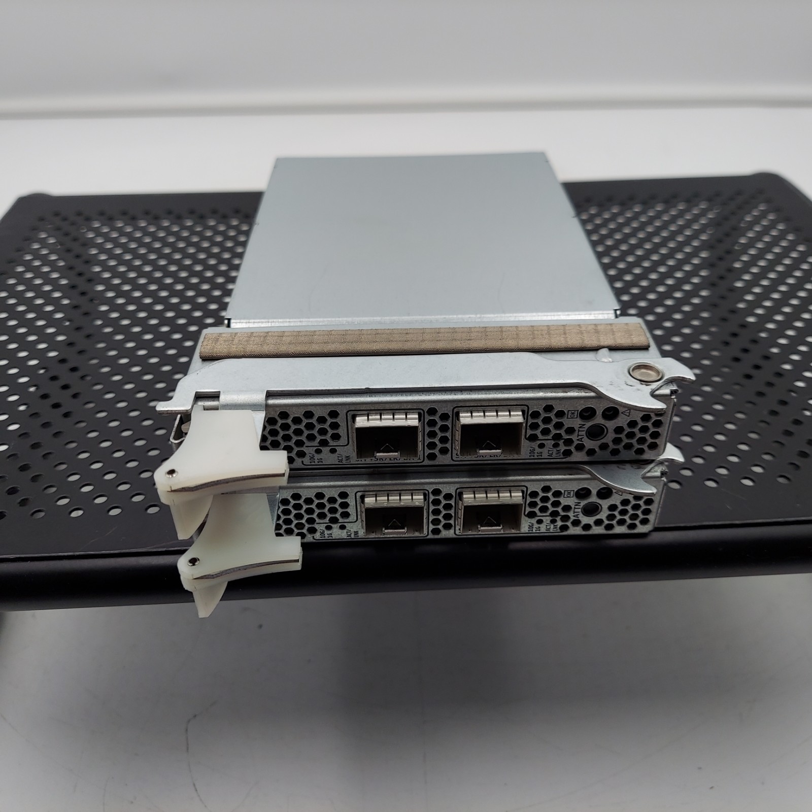 2x SUN ORACLE 5946040 E66424 PCIe Dual 10-GbE SFP+ Module