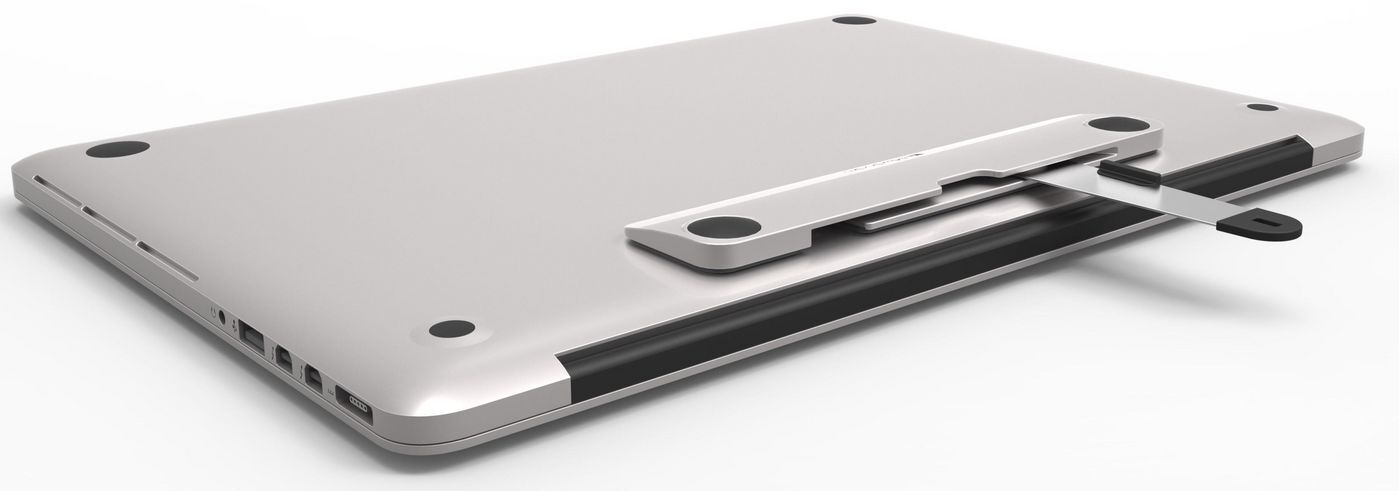 Compulocks BLD01 Blade Stand Alone BLADE Universal T-Bar Lock Silver ~E~