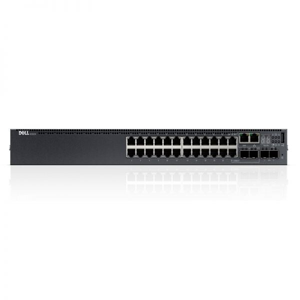 Dell N3024 24-Port Gigabit Ethernet Switch, 1 Year Warranty