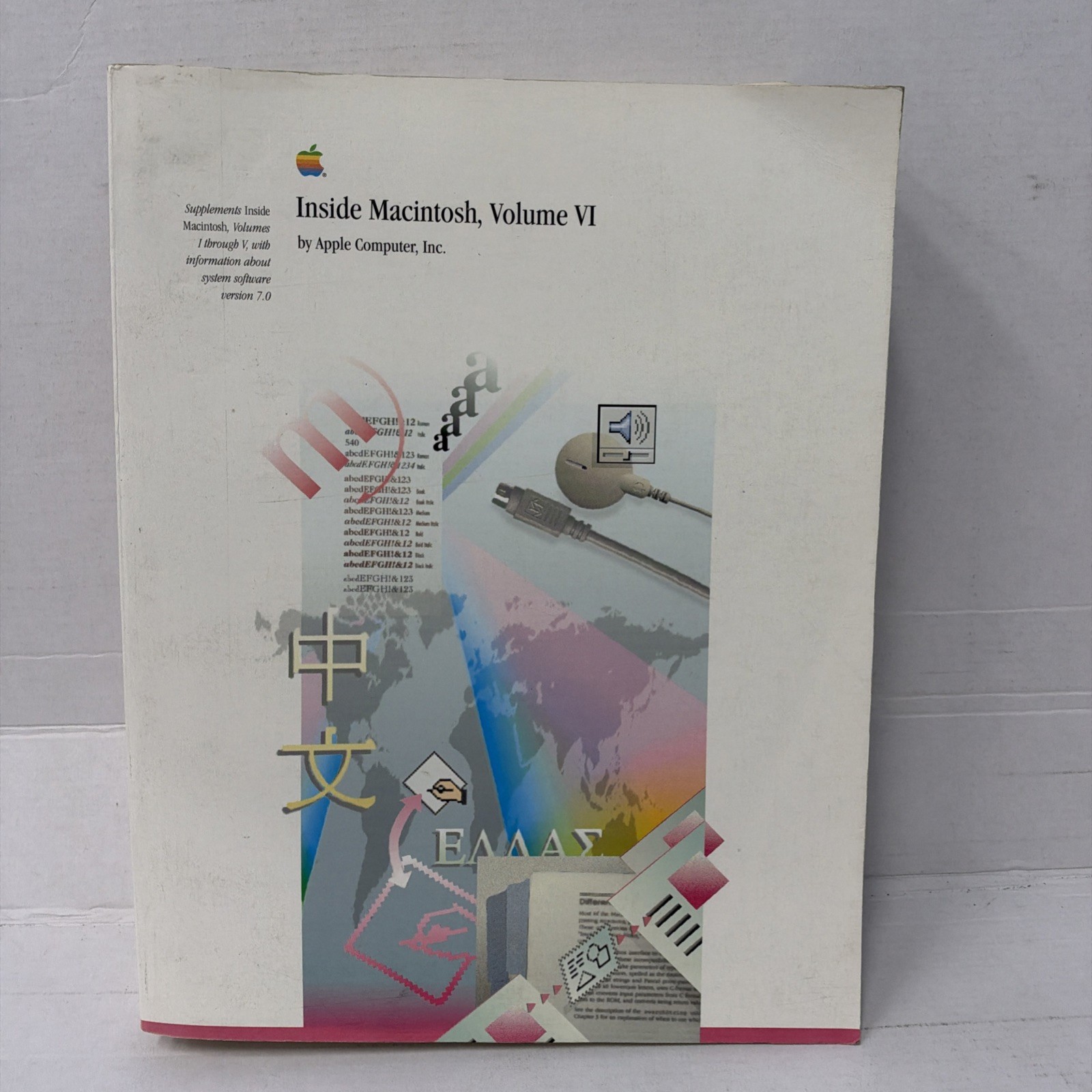 Vintage Inside Macintosh, Volume VI Apple Manual 1991, Heavy Thick  Paperback