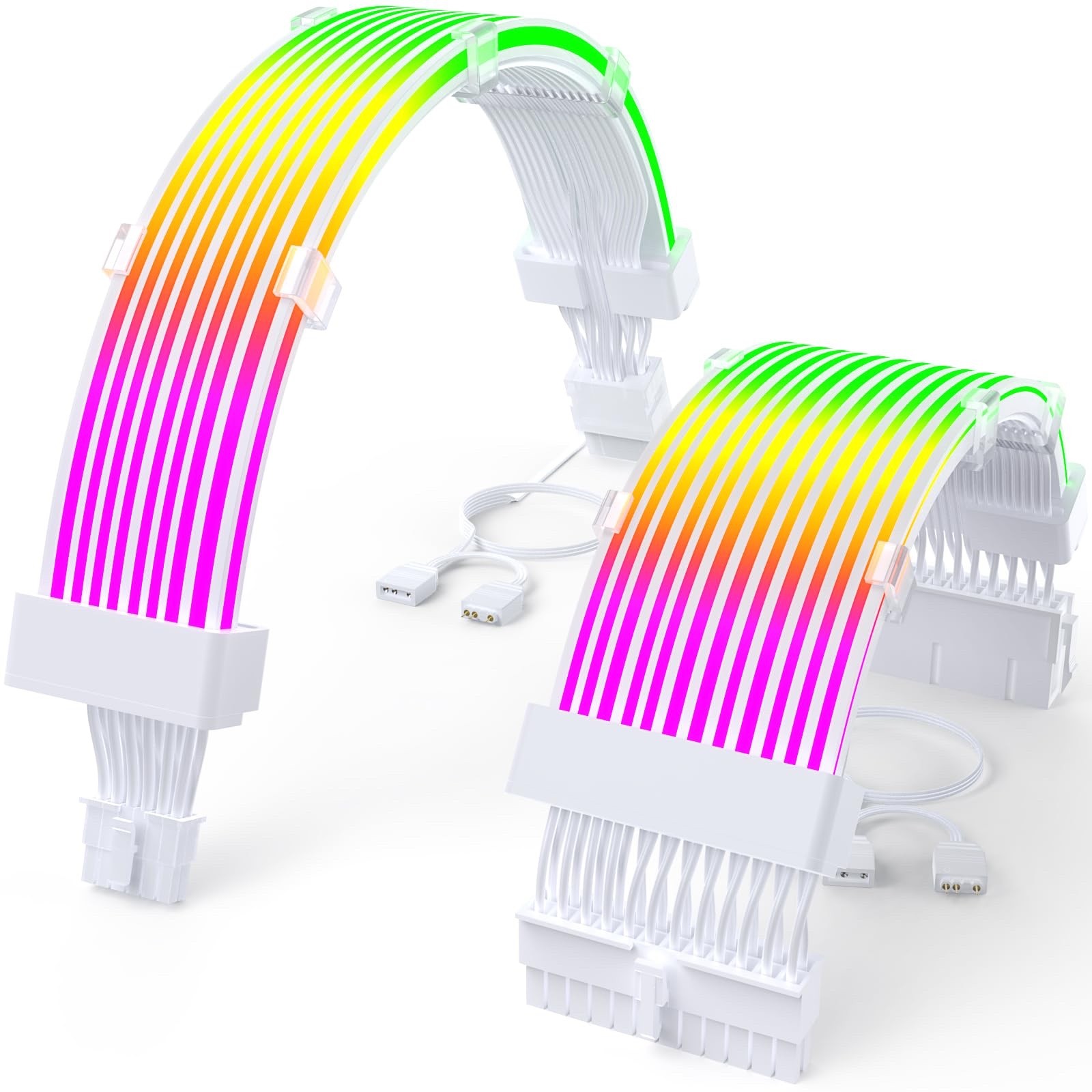 ⚡ Sirlyr ARGB 12VHPWR 24Pin ATX Extension Cable Kit RTX 4090 4080 50 Series New