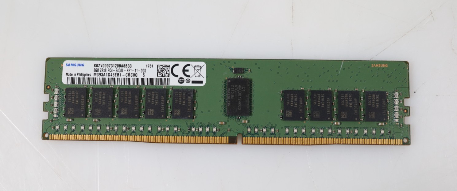 8GB Samsung M393A1G43EB1-CRC0Q 2400MHz  RDIMM Server Memory