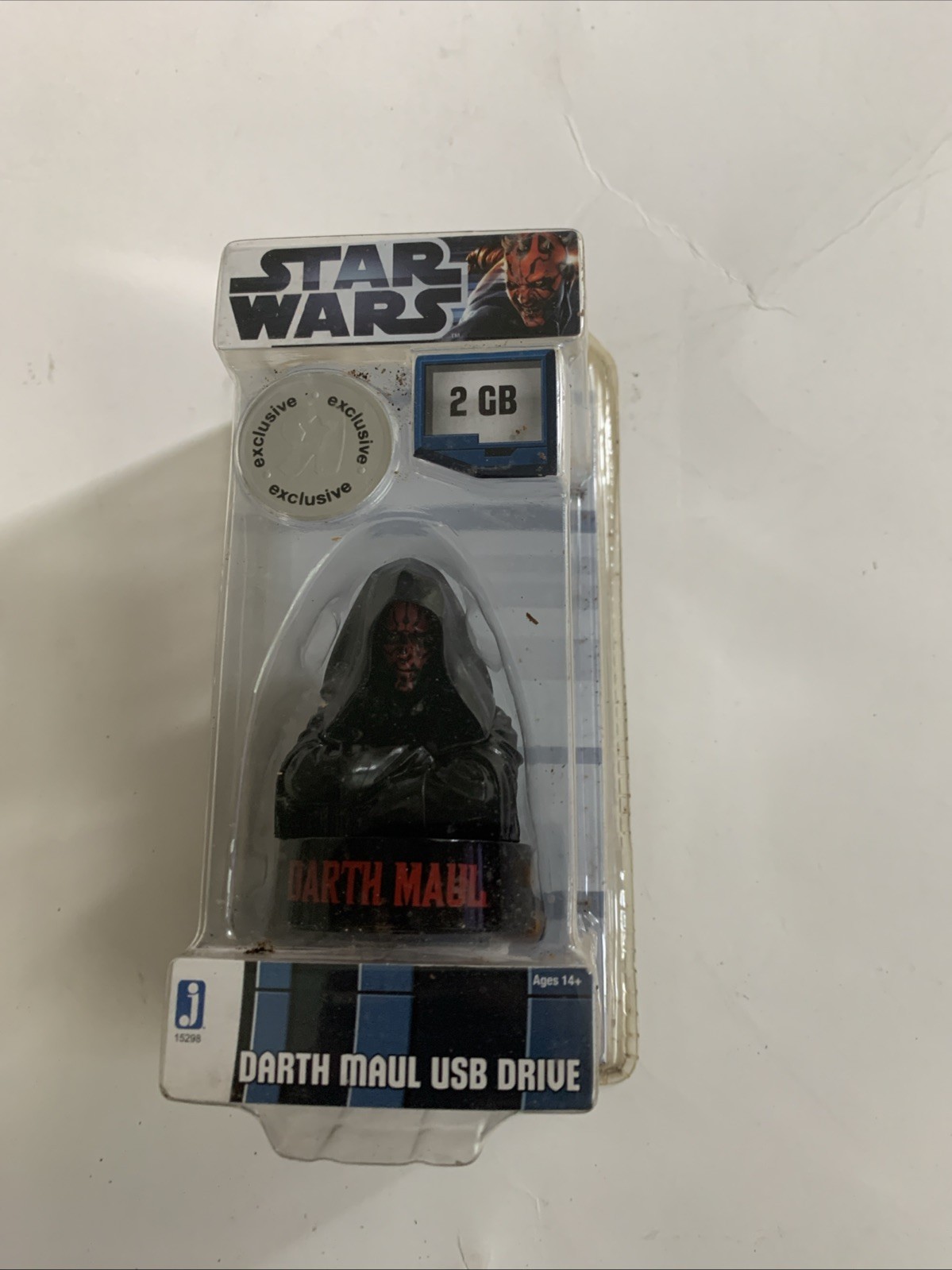 2011 Star Wars Darth  Maul 2 GB USB Flash Drive Toys R Us Exclusive Sealed Lb4