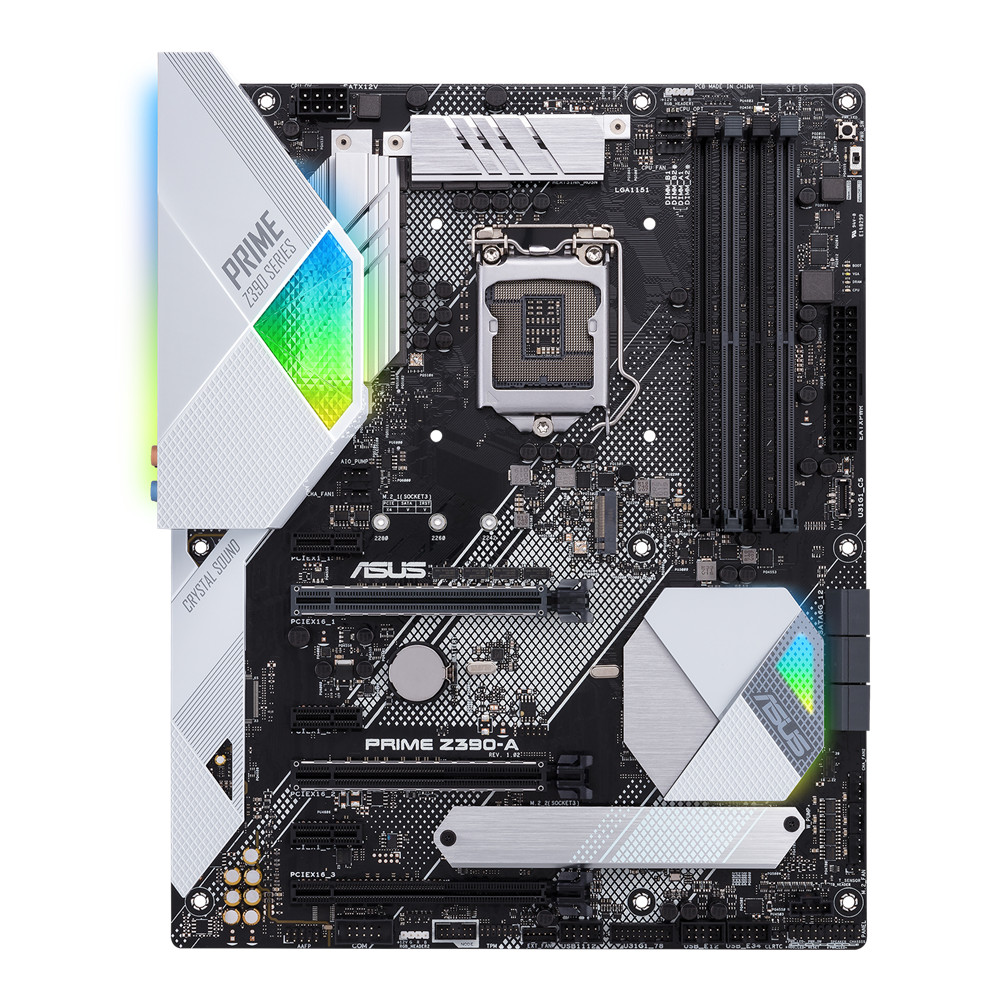 PRIME Z390-A Motherboard ASUS Z390 1151 for9th/8th Gen socket ATX Dual M.2 DDR4