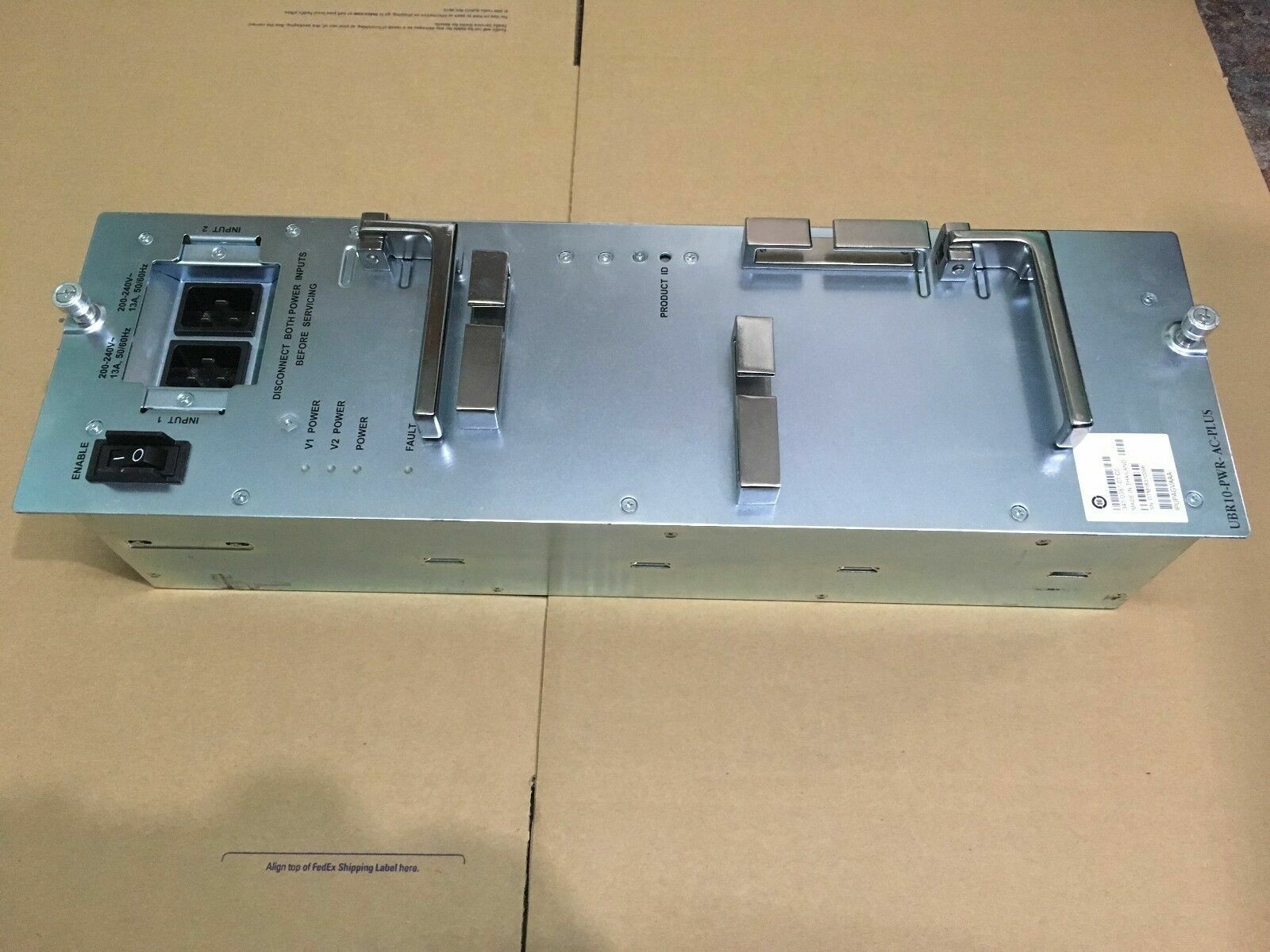 Genuine Cisco uBR10-PWR-AC-PLUS 3300W AC power supply for uBR10012 Tested
